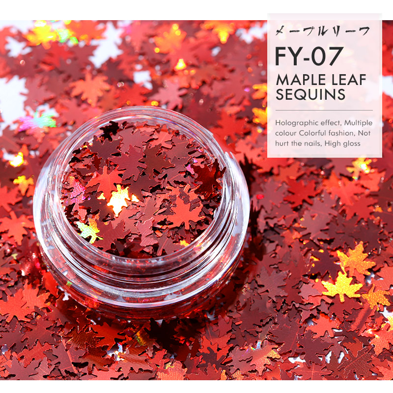 BOJUN FY07 | Maple Leaf Sequins